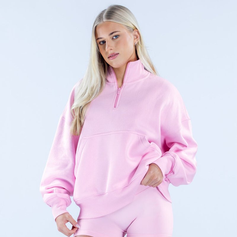 Signature Quarter Zip Sweatshirt